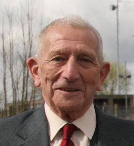 Major David Sharp in uniform