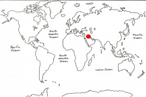 Bravo Two Zero patrol route across Iraq