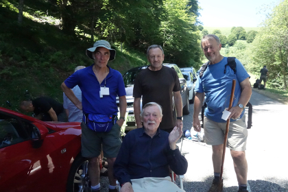 Le Chemin 2014 commemorative walk