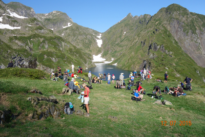 Le Chemin 2014 commemorative walk