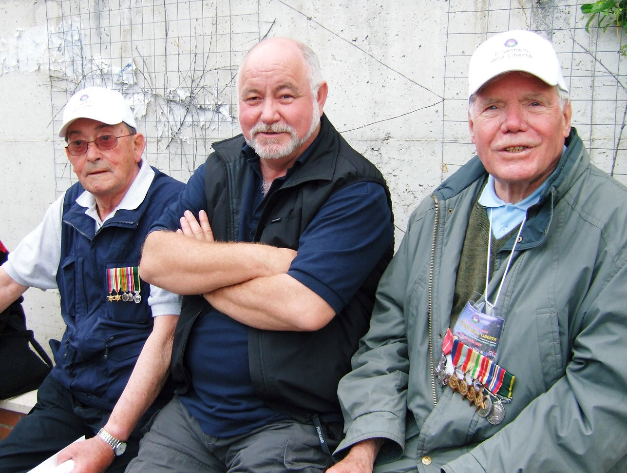 San Martino Freedom Trail veterans visiting Sulmona